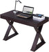 Trendy Espresso Writing Desk with Drawer and Storage - ShipItFurniture