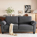 Velvet Deep Couch for Small Spaces with Storage - ShipItFurniture
