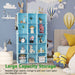 16-Cube Blue Storage Organizer for Home and Office