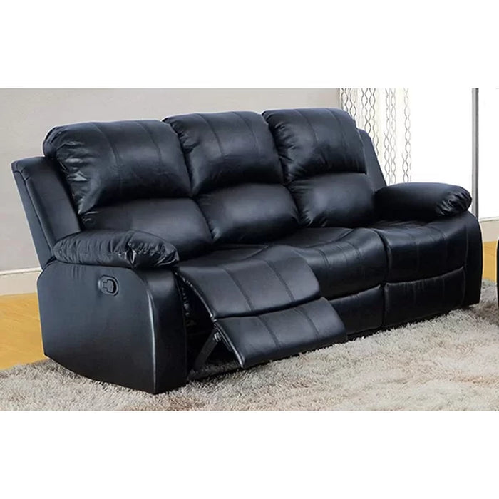 Villante 81'' Vegan Leather Reclining Sofa