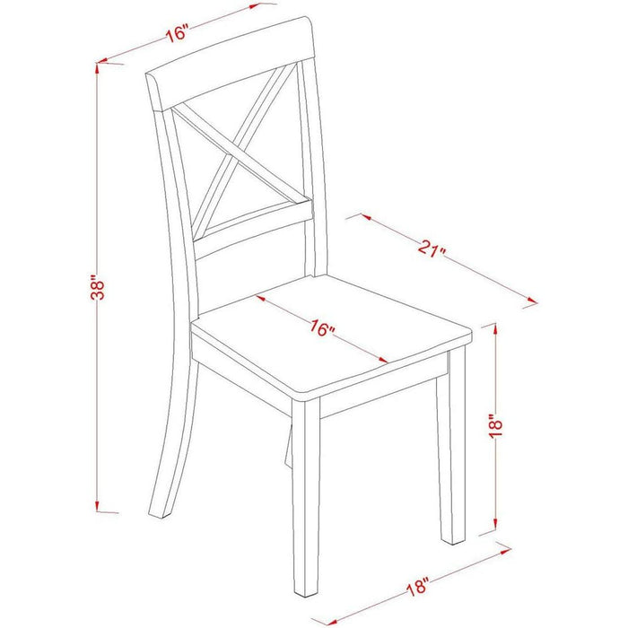 7-Piece CAP-W Dining Table Set