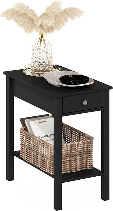 Rectangular Side Table, Americano