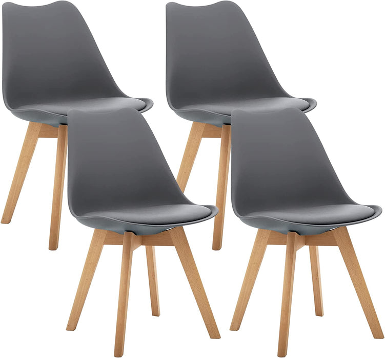 Grey Canglong Wood Chairs