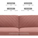 Chloe Futon Sofa Bed with Tapered Legs