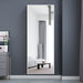 Thin Frame Full Body Mirror with Stand