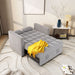 Multi-Functional Sofa Bed with Hidden Table