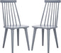 Grey Spindle Farmhouse Chairs