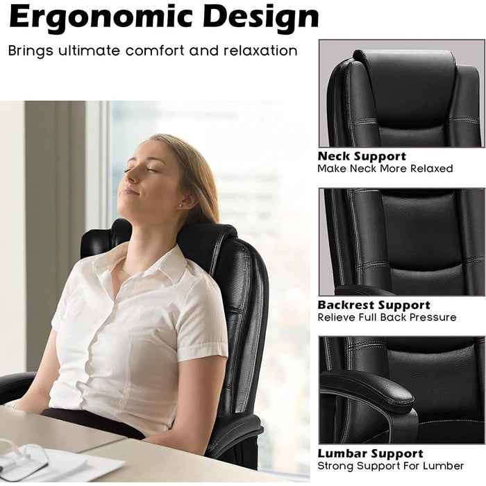 Ergonomic Executive Chair with Lumbar Support