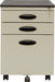 Locking 3-Drawer File Cabinet with Organizer Tray