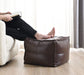 Leather Storage Ottoman for Living Room and Bedroom