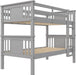 Dylan Kids Bunk Beds, Twin, White