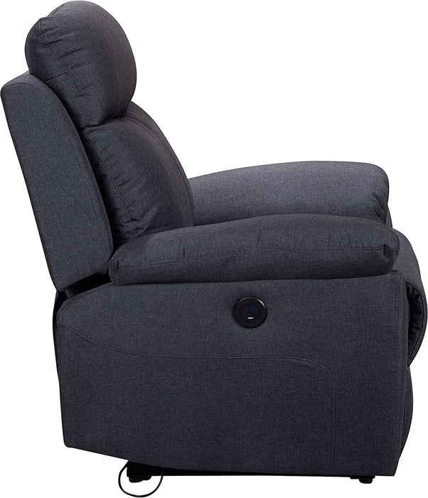 Modern Power Recliner Sofa Chair in Gray