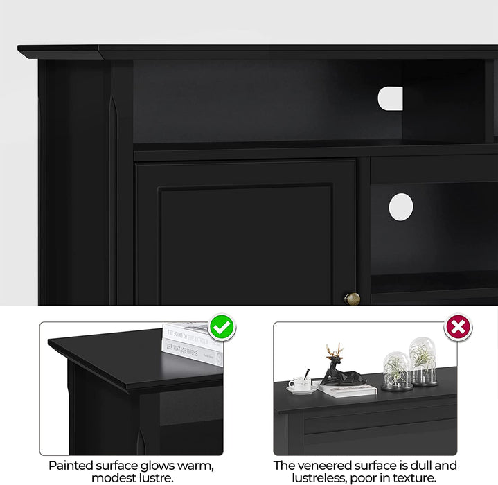 Modern Black TV Stand for 65″ Tvs