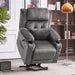 Lay Flat Lift Recliner with Power Headrest