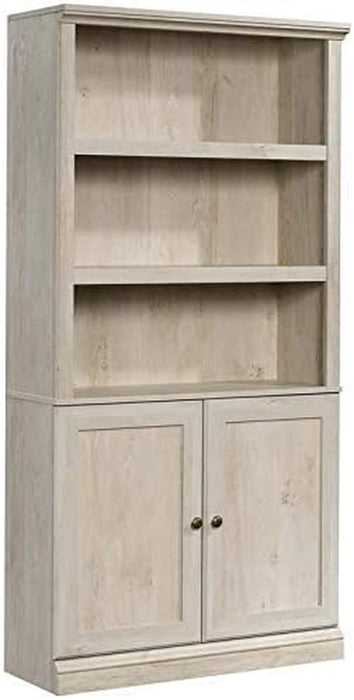 Chalked Chestnut Bookcase with Doors, 69.76″ Height