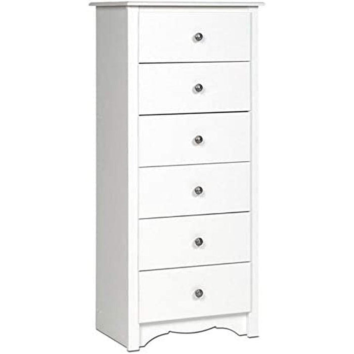 Monterey 6 Drawer Tall Chest for Bedroom
