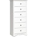 Monterey 6 Drawer Tall Chest for Bedroom