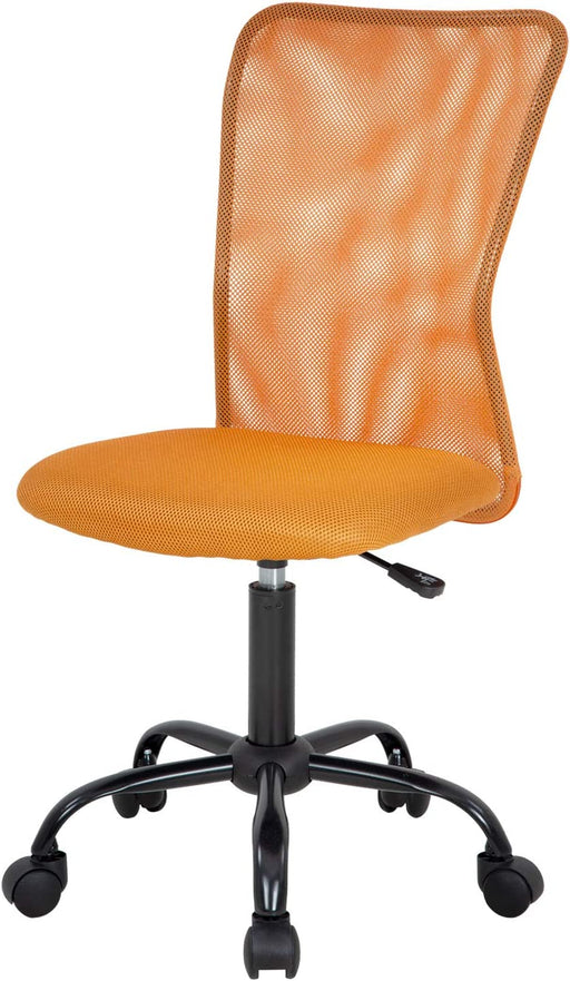 Orange Ergonomic Mesh Office Chair with Lumbar Support