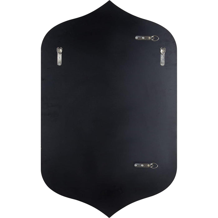 Contemporary Tyla Wall Mirror, 20 X 32, Gold Finish, Decorative Glamorous Peaked Mirror