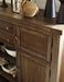 Moriville Rustic Brown Dining Room Buffet