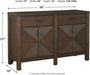 Dellbeck Contemporary Dining Room Buffet or Server