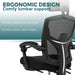 Ergonomic Reclining Mesh Office Chair with Accessories