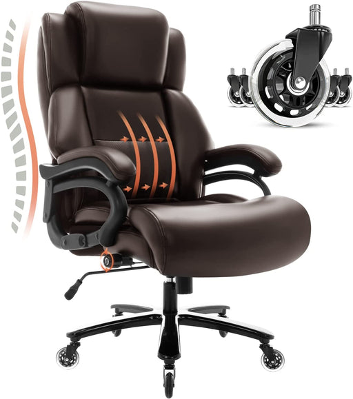 Ergonomic 400Lbs Office Chair with Adjustable Support