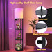 Smart RGB Shelf Floor Lamp with USB Ports