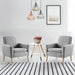 Mid-Century Modern Armchair Set for Home Décor