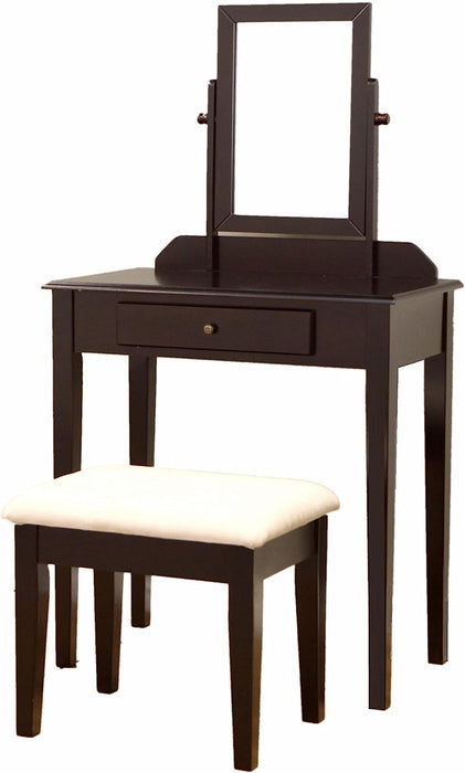 Frenchi Furniture Wood Vanity Set