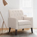 Modern Linen Accent Chair for Comfortable Living