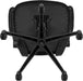 Black Mesh Swivel Office Chair with Arms