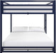 Blue Full/Full Miles Metal Bunk Bed