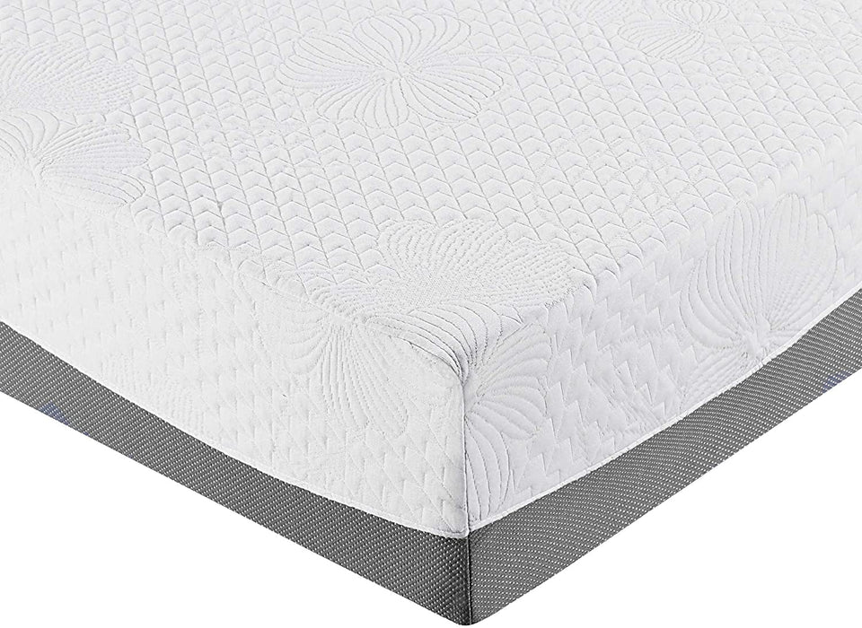 Gray Full Size Gel Memory Foam Mattress