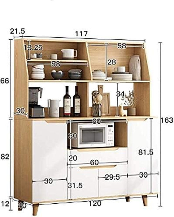 Storage Sideboard Dining Buffet Server Cabinet, Modern Pop Buffet Sideboard