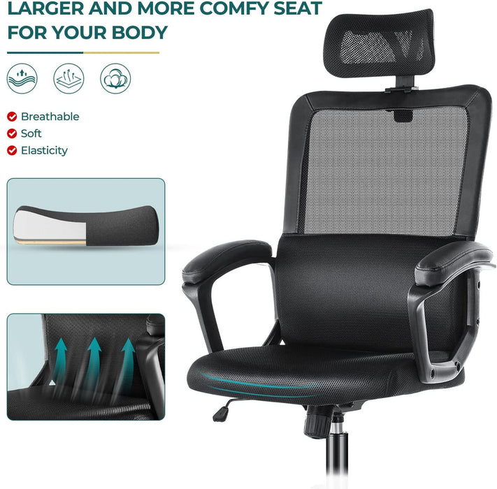 Ergonomic Mesh High Back Office Chair