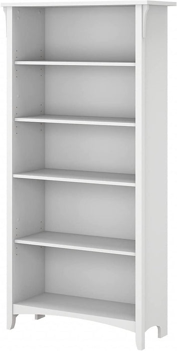 Salinas 5-Shelf Bookcase by Bush Furniture