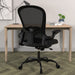 Breathable Mesh Swivel Chair with Lumbar Support