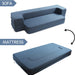 10″ Memory Foam Sofa Bed, Dark Blue - ShipItFurniture
