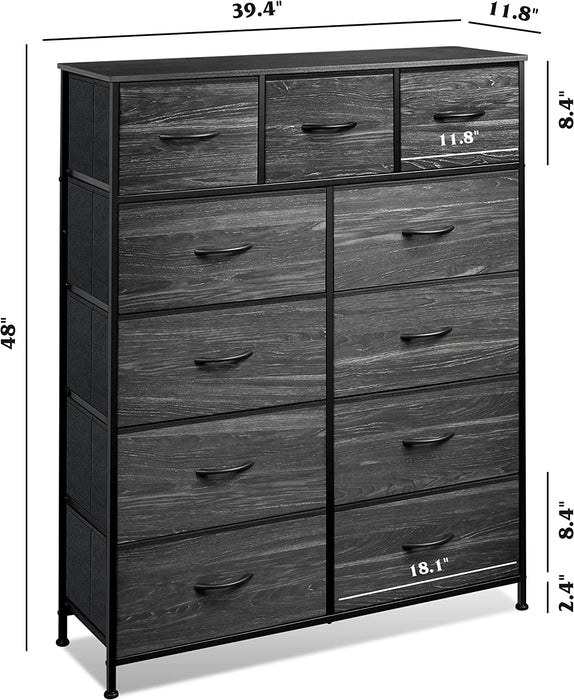 11-Drawer Fabric Storage Tower - ShipItFurniture