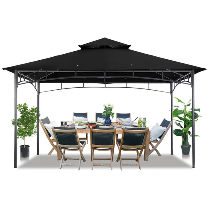 12 Ft. W X 10 Ft. D Steel Patio Gazebo