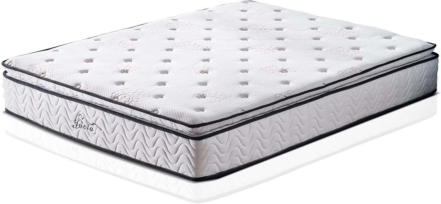 11.4″ Pillow Top Hybrid Queen Mattress - ShipItFurniture