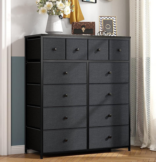 12-Drawer Tall Dresser for Bedroom - ShipItFurniture