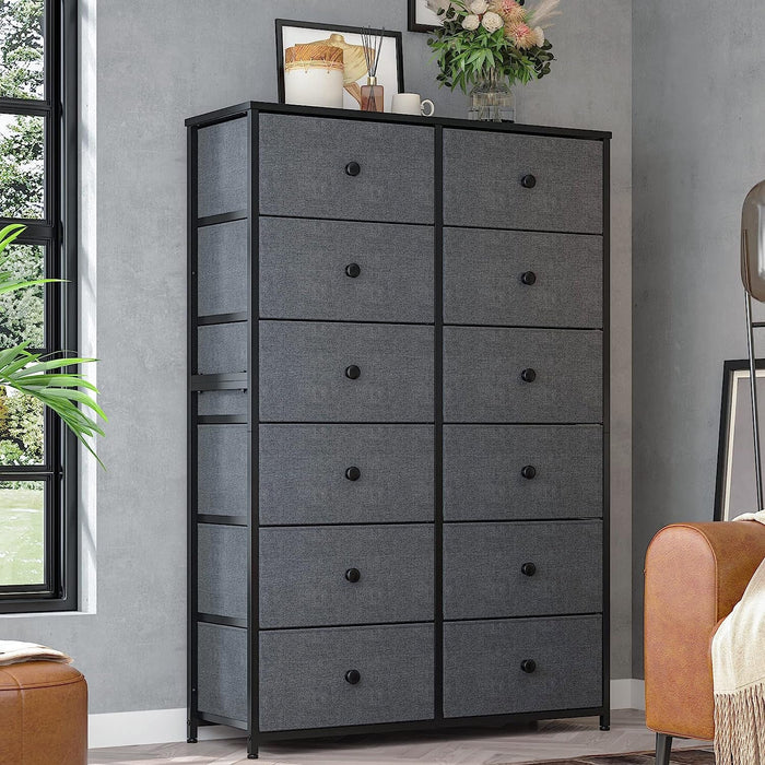 Tall deals metal dresser