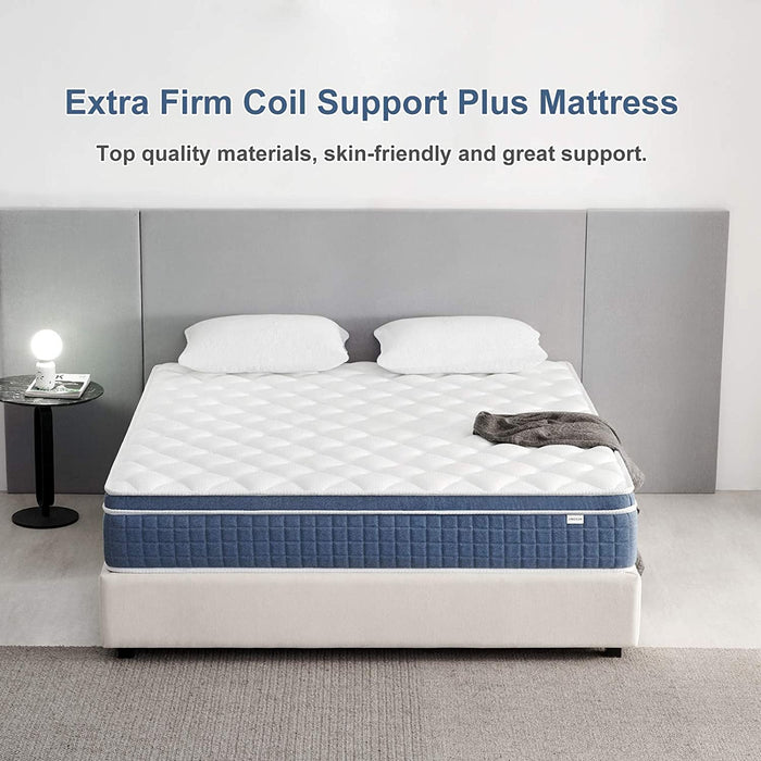 12-Inch Hybrid Memory Foam King Mattress - ShipItFurniture