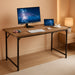 48″ Modern Black Computer Desk for Small Spaces