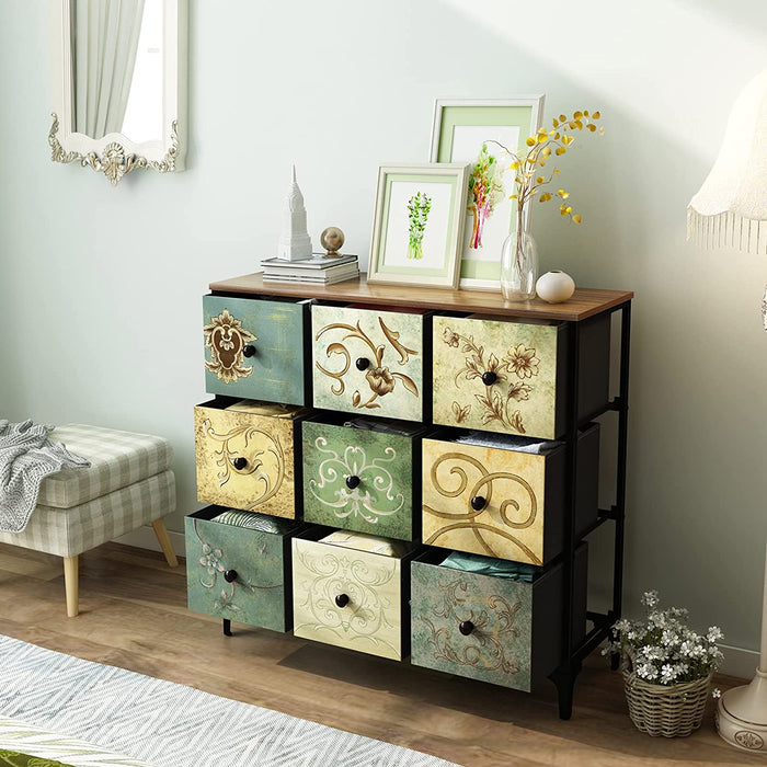 9-Drawer Tall Chest of Drawers