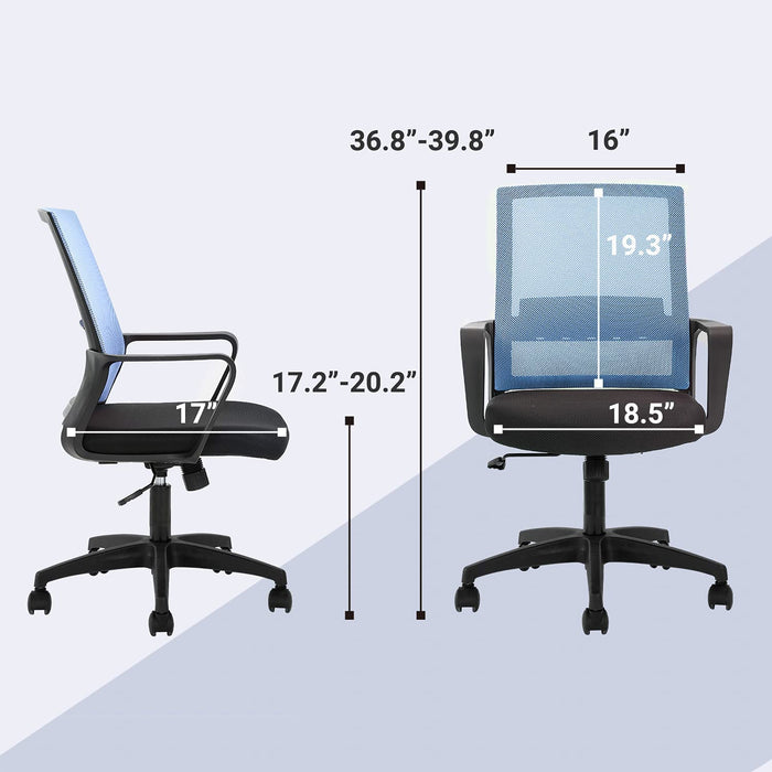 Ergonomic Mesh Office Chair with Lumbar Support