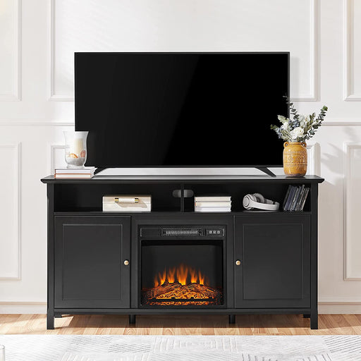 Modern Black TV Stand for 65″ Tvs