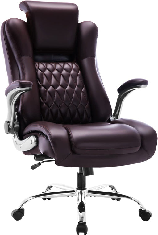Ergonomic Executive Office Chair with Adjustable Features